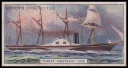 22 The First Steamship to Cross the Atlantic Great Western,1838